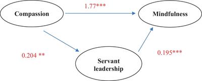 Leading matters! Linking compassion and mindfulness in organizations through servant leadership